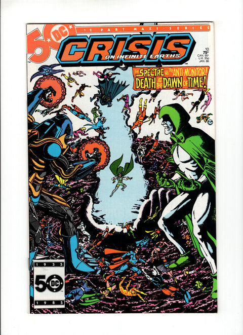 Crisis On Infinite Earths #10 (1986) Buy & Sell Comics Online Comic Shop Toronto Canada