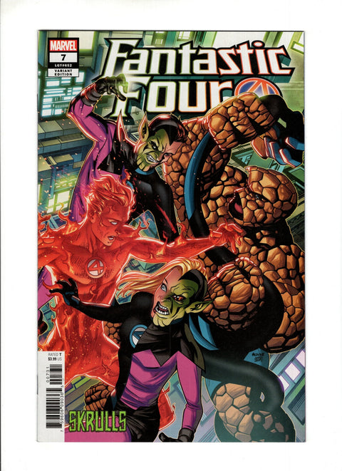 Fantastic Four, Vol. 6 #7 (Cvr C) (2019) Variant Mike McKone Skrulls Cover C Variant Mike McKone Skrulls Cover Buy & Sell Comics Online Comic Shop Toronto Canada