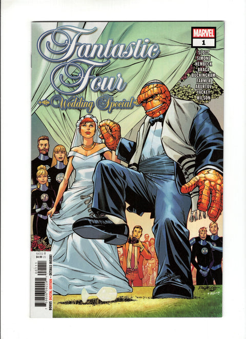 Fantastic Four: Wedding Special #1 (Cvr A) (2018) Regular Carlos Pacheco Cover A Regular Carlos Pacheco Cover Buy & Sell Comics Online Comic Shop Toronto Canada