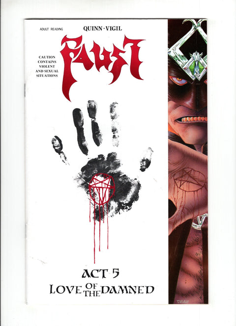 Faust, Vol. 1 #5 (Cvr A) (1992) A Buy & Sell Comics Online Comic Shop Toronto Canada