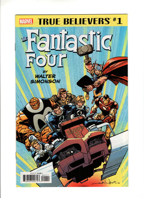 True Believers: Fantastic Four By Walter Simonson #1 (2018)      Buy & Sell Comics Online Comic Shop Toronto Canada