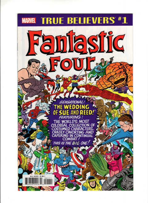 True Believers: Fantastic Four - The Wedding of Reed and Sue #1 (2018) Buy & Sell Comics Online Comic Shop Toronto Canada