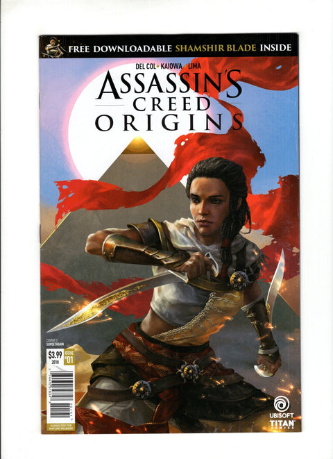Assassin's Creed: Origins #1 (Cvr D) (2018) Variant Sunsetagain Cover D Variant Sunsetagain Cover Buy & Sell Comics Online Comic Shop Toronto Canada