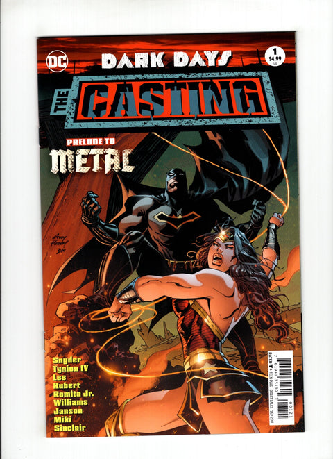 Dark Days: The Casting #1 (Cvr B) (2017) Andy Kubert Variant Cover B Andy Kubert Variant Cover Buy & Sell Comics Online Comic Shop Toronto Canada