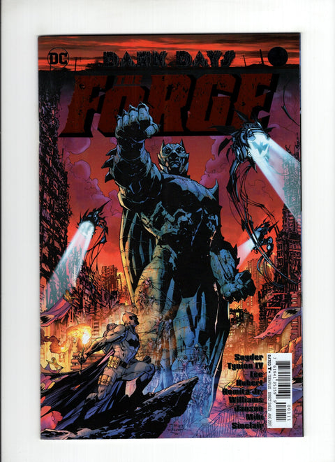 Dark Days: The Forge #1 (Cvr A) (2017) Jim Lee & Scott Williams Metal Foil Cover A Jim Lee & Scott Williams Metal Foil Cover Buy & Sell Comics Online Comic Shop Toronto Canada