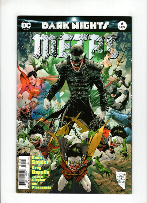 Dark Nights: Metal #6 (Cvr B) (2018) Tony S. Daniel, Sandu Florea & Tomeu Morey Variant Cover B Tony S. Daniel, Sandu Florea & Tomeu Morey Variant Cover Buy & Sell Comics Online Comic Shop Toronto Canada