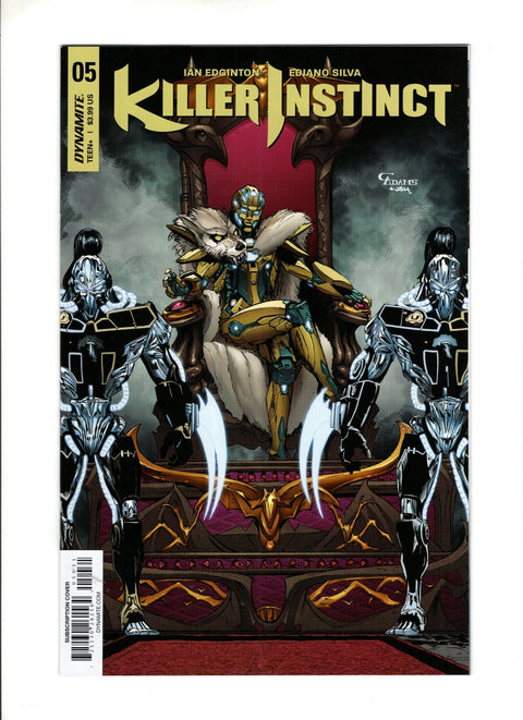 Killer Instinct (Dynamite Entertainment) #5 (Cvr C) (2018) Variant Cam Adams Subscription Cover C Variant Cam Adams Subscription Cover Buy & Sell Comics Online Comic Shop Toronto Canada