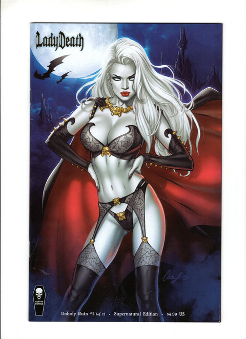Lady Death: Unholy Ruin #2 (Cvr B) (2018) Supernatural Edition Cover B Supernatural Edition Cover Buy & Sell Comics Online Comic Shop Toronto Canada