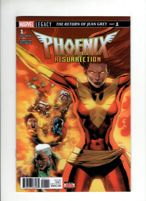Phoenix Resurrection: The Return of Jean Grey #1 (Cvr A) (2017) Leinil Francis Yu 3D Lenticular Cover A Leinil Francis Yu 3D Lenticular Cover Buy & Sell Comics Online Comic Shop Toronto Canada