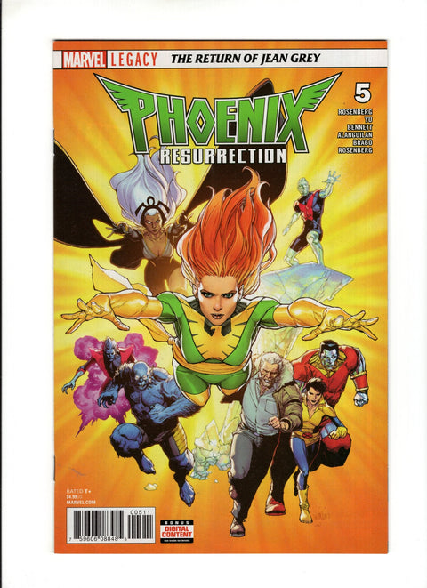 Phoenix Resurrection: The Return of Jean Grey #5 (Cvr A) (2018) Leinil Francis Yu Cover A Leinil Francis Yu Cover Buy & Sell Comics Online Comic Shop Toronto Canada