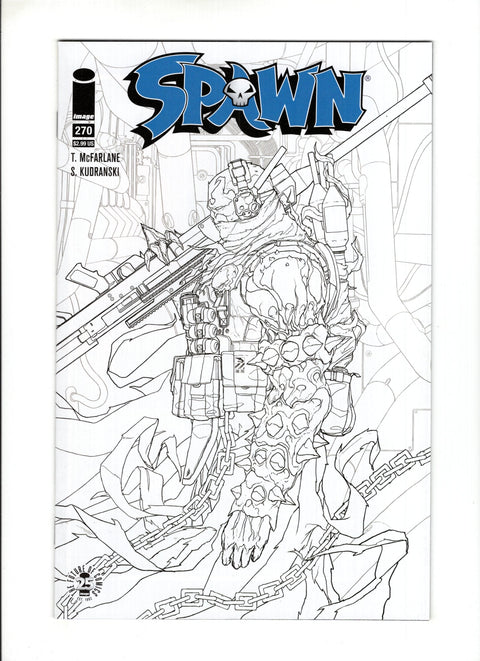 Spawn #270 (Cvr B) (2017) Variant Faraz Shanyar Black & White Cover B Variant Faraz Shanyar Black & White Cover Buy & Sell Comics Online Comic Shop Toronto Canada