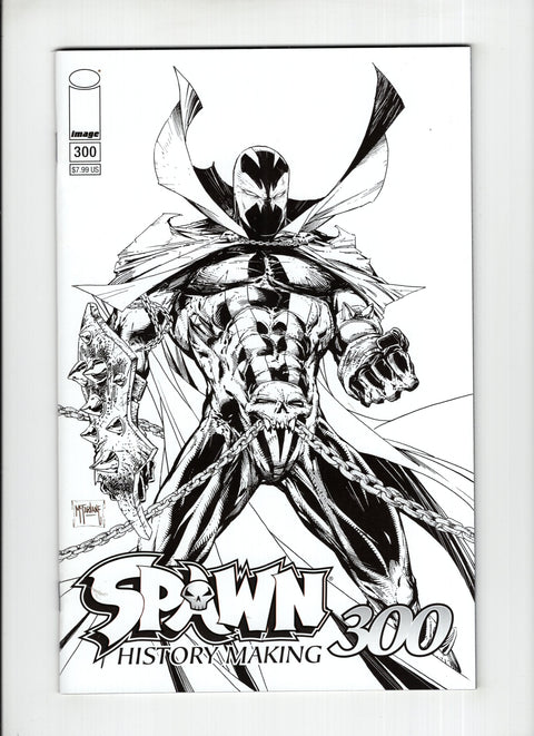 Spawn #300 (Cvr B) (2019) Variant Todd McFarlane Black & White Cover B Variant Todd McFarlane Black & White Cover Buy & Sell Comics Online Comic Shop Toronto Canada