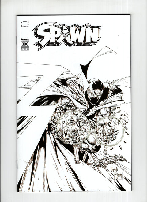 Spawn #300 (Cvr G) (2019) Variant Greg Capullo & Todd McFarlane Black & White Cover G Variant Greg Capullo & Todd McFarlane Black & White Cover Buy & Sell Comics Online Comic Shop Toronto Canada