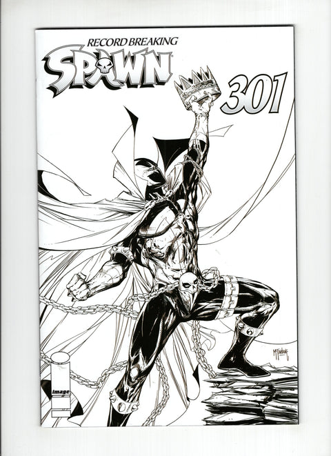 Spawn #301 (Cvr I) (2019) Variant Todd McFarlane Black & White Edition I Variant Todd McFarlane Black & White Edition Buy & Sell Comics Online Comic Shop Toronto Canada