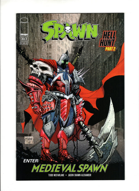 Spawn #303 (Cvr B) (2019) Todd McFarlane Color Variant Cover B Todd McFarlane Color Variant Cover Buy & Sell Comics Online Comic Shop Toronto Canada