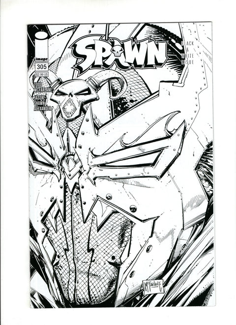 Spawn #305 (Cvr C) (2020) Variant Todd McFarlane Black & White Edition C Variant Todd McFarlane Black & White Edition Buy & Sell Comics Online Comic Shop Toronto Canada