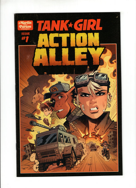 Tank Girl Action Alley #1 (Cvr A) (2018) Brett Parson Cover A Brett Parson Cover Buy & Sell Comics Online Comic Shop Toronto Canada