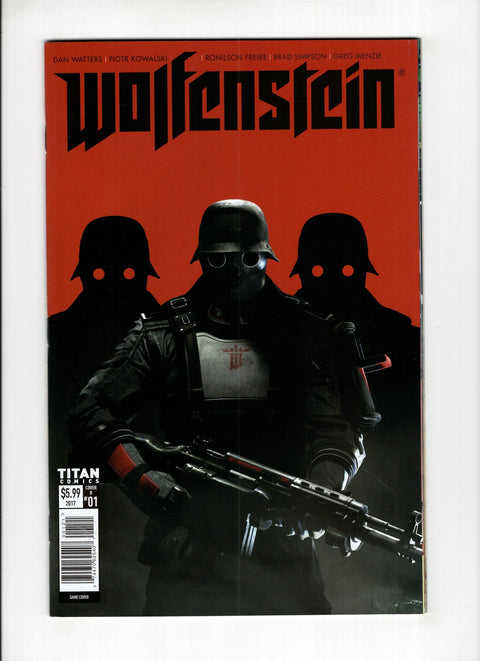 Wolfenstein #1 (Cvr B) (2017) Variant Video Game Cover B Variant Video Game Cover Buy & Sell Comics Online Comic Shop Toronto Canada