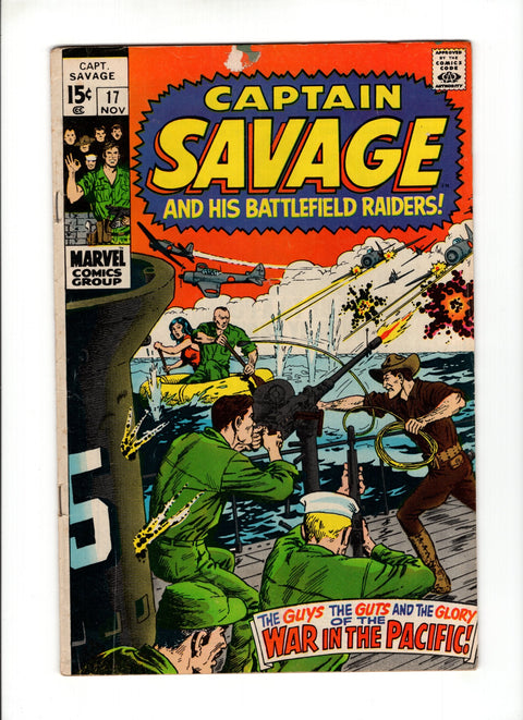 Captain Savage and his Leatherneck Raiders #17 (1969) Buy & Sell Comics Online Comic Shop Toronto Canada