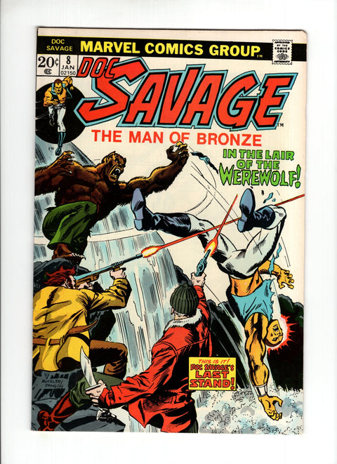 Doc Savage (Marvel) #8 (1974) Buy & Sell Comics Online Comic Shop Toronto Canada