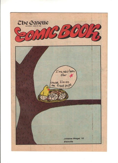 Gazette Comic Book #nn (1981) 29764 29764 Buy & Sell Comics Online Comic Shop Toronto Canada