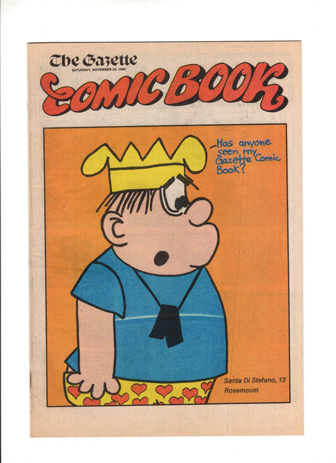 Gazette Comic Book #nn (1980) 29547 29547 Buy & Sell Comics Online Comic Shop Toronto Canada