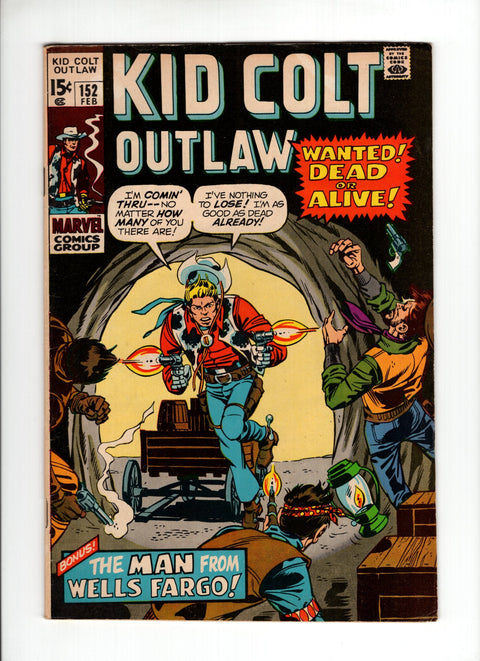 Kid Colt Outlaw #152 (1971) Buy & Sell Comics Online Comic Shop Toronto Canada