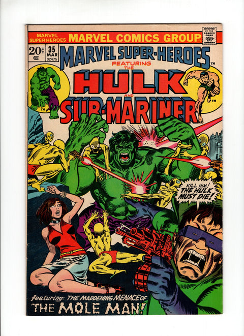 Marvel Super-Heroes, Vol. 1 #35 (1973) Buy & Sell Comics Online Comic Shop Toronto Canada