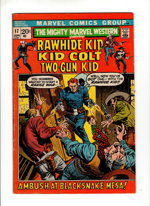 Mighty Marvel Western #17 (1972) Buy & Sell Comics Online Comic Shop Toronto Canada
