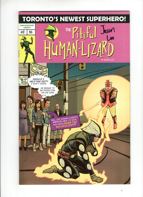 The Pitiful Human-Lizard #2 (Cvr A) (2014) Signed A Buy & Sell Comics Online Comic Shop Toronto Canada