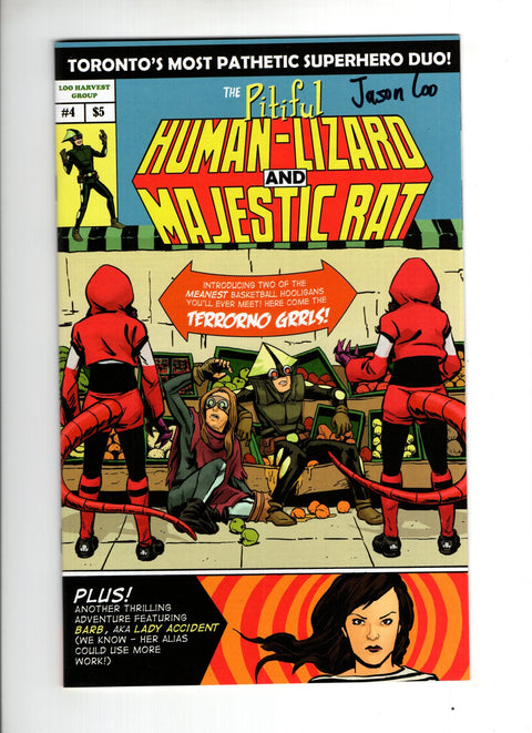 The Pitiful Human-Lizard #4 (2015) Signed Buy & Sell Comics Online Comic Shop Toronto Canada