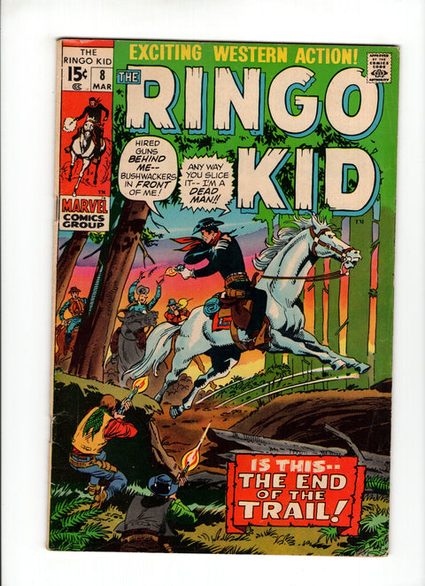Ringo Kid #8 (1971) Buy & Sell Comics Online Comic Shop Toronto Canada