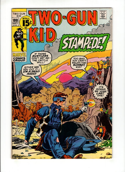 Two-Gun Kid #100 (1971) Buy & Sell Comics Online Comic Shop Toronto Canada