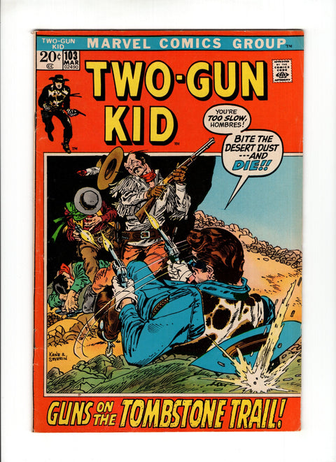 Two-Gun Kid #103 (1972) Buy & Sell Comics Online Comic Shop Toronto Canada