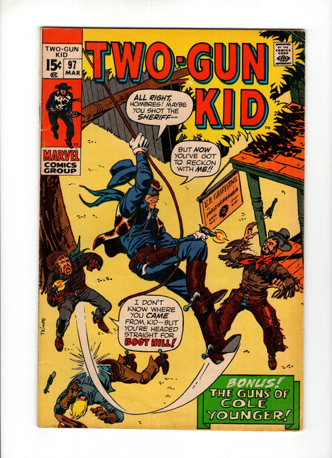 Two-Gun Kid #97 (1971) Buy & Sell Comics Online Comic Shop Toronto Canada
