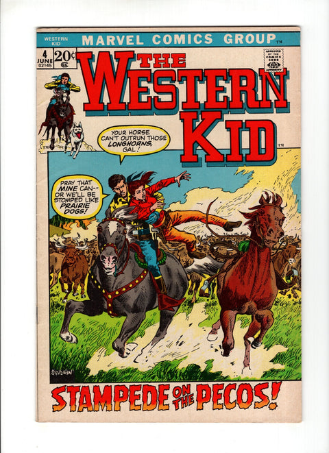 Western Kid, Vol. 2 #4 (1972) Buy & Sell Comics Online Comic Shop Toronto Canada