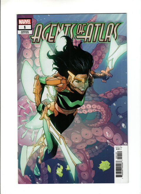 Agents of Atlas, Vol. 3 #1 (Cvr E) (2019) Variant Leinil Francis Yu Wave Cover E Variant Leinil Francis Yu Wave Cover Buy & Sell Comics Online Comic Shop Toronto Canada