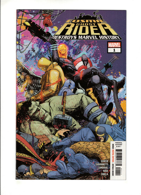 Cosmic Ghost Rider Destroys Marvel History #1 (Cvr A) (2019) Gerardo Zaffino Cover A Gerardo Zaffino Cover Buy & Sell Comics Online Comic Shop Toronto Canada