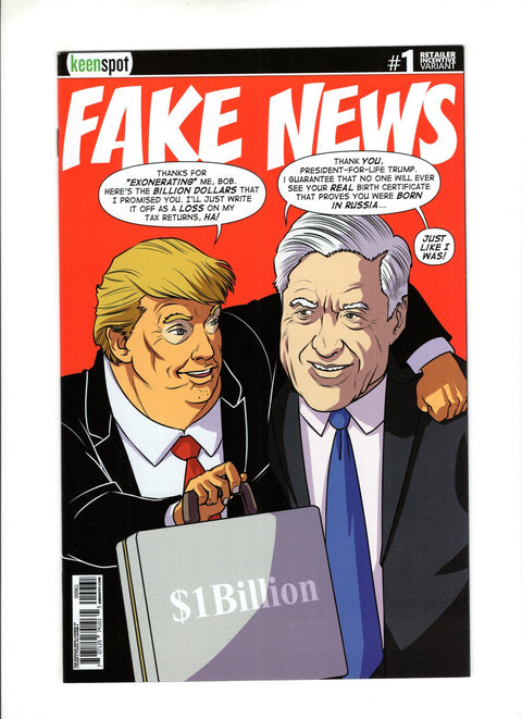 The Donald Who Laughs #1 (Cvr F) (2019) Variant Shawn Remulac Fake News Cover F Variant Shawn Remulac Fake News Cover Buy & Sell Comics Online Comic Shop Toronto Canada
