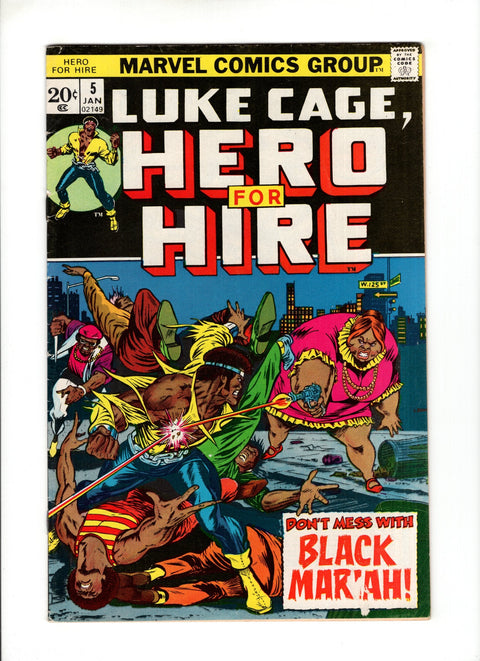 Hero For Hire #5 (1972) 1st Black Mariah 1st Black Mariah Buy & Sell Comics Online Comic Shop Toronto Canada