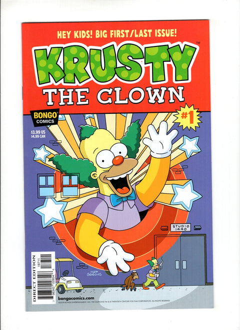 Krusty The Clown #1 (2018) Buy & Sell Comics Online Comic Shop Toronto Canada