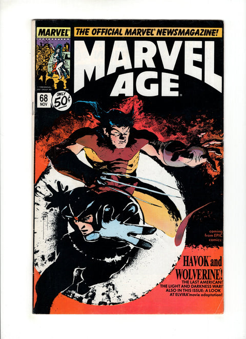Marvel Age #68 (1988) Buy & Sell Comics Online Comic Shop Toronto Canada