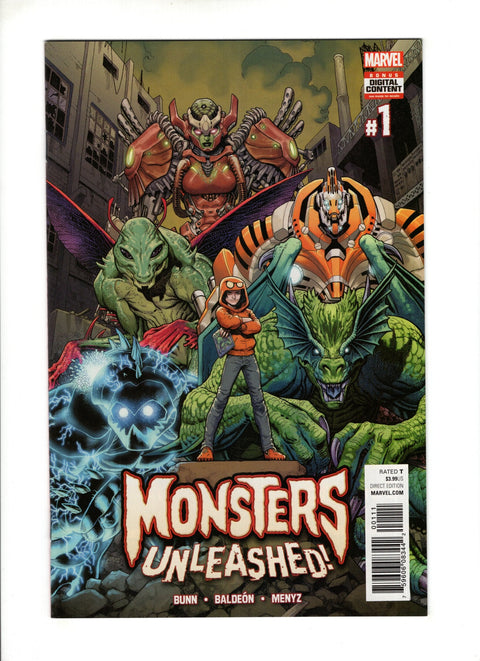 Monsters Unleashed, Vol. 3 #1 (2017) Buy & Sell Comics Online Comic Shop Toronto Canada