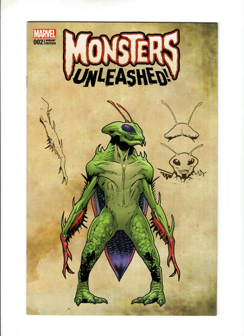 Monsters Unleashed, Vol. 2 #2 (Cvr F) (2017) Variant Leinil Francis Yu Monster Cover F Variant Leinil Francis Yu Monster Cover Buy & Sell Comics Online Comic Shop Toronto Canada