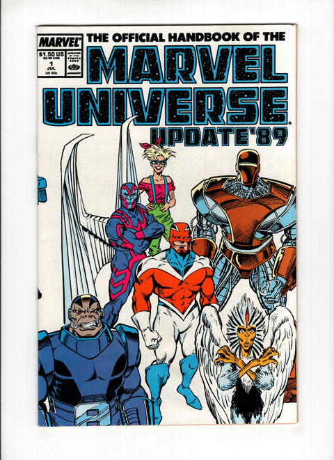 The Official Handbook of the Marvel Universe: Update '89 #1 (1989) Buy & Sell Comics Online Comic Shop Toronto Canada