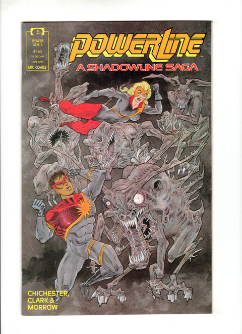 Powerline #1-8 (1988) Complete Series