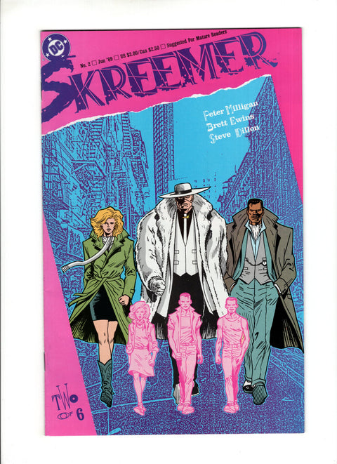 Skreemer #1-6 (1989) Complete Series