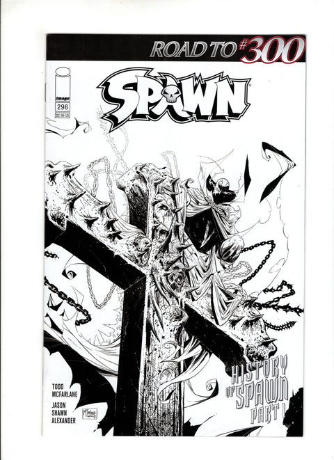 Spawn #296 (Cvr C) (2019) Variant Black & White Edition C Variant Black & White Edition Buy & Sell Comics Online Comic Shop Toronto Canada