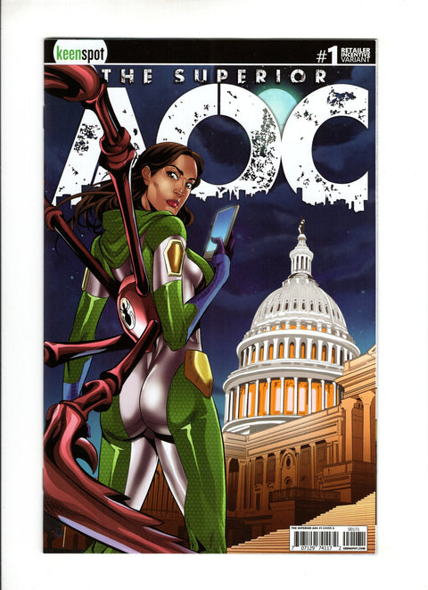 The Superior AOC #1 (Cvr G) (2019) Incentive Mel Joy San Juan Arms Out Variant Cover G Incentive Mel Joy San Juan Arms Out Variant Cover Buy & Sell Comics Online Comic Shop Toronto Canada
