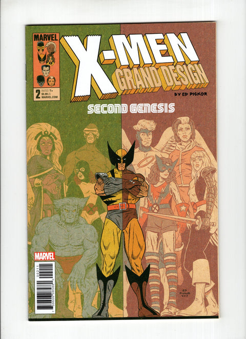 X-Men: Grand Design - Second Genesis #2 (Cvr A) (2018) Regular Ed Piskor Cover A Regular Ed Piskor Cover Buy & Sell Comics Online Comic Shop Toronto Canada